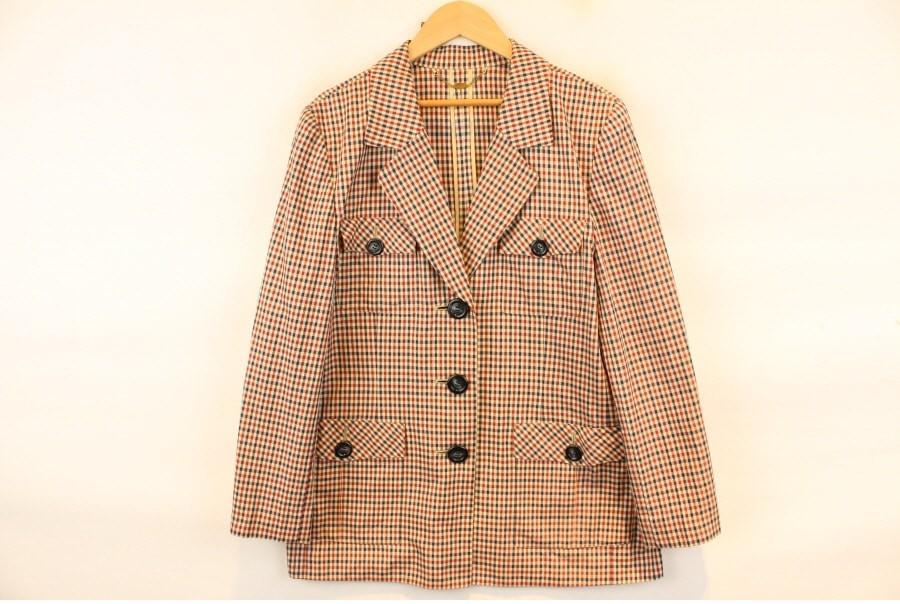 (80% 할인) LEILIAN x Tessuto Alta Moda cotton100% 깅엄 2