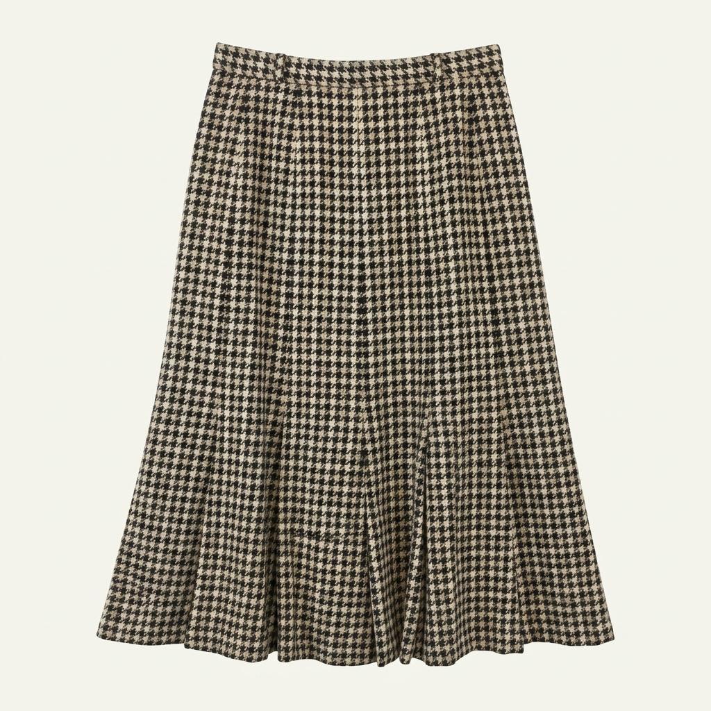 (90% 할인) LEILIAN 레리안 CASHMERE60% 캐시미어+알파카 하운드투스체크 1