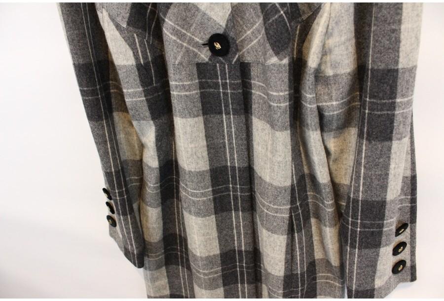 (80% 할인) BIKI by BIKI ITALY wool100% Grey check pa 3