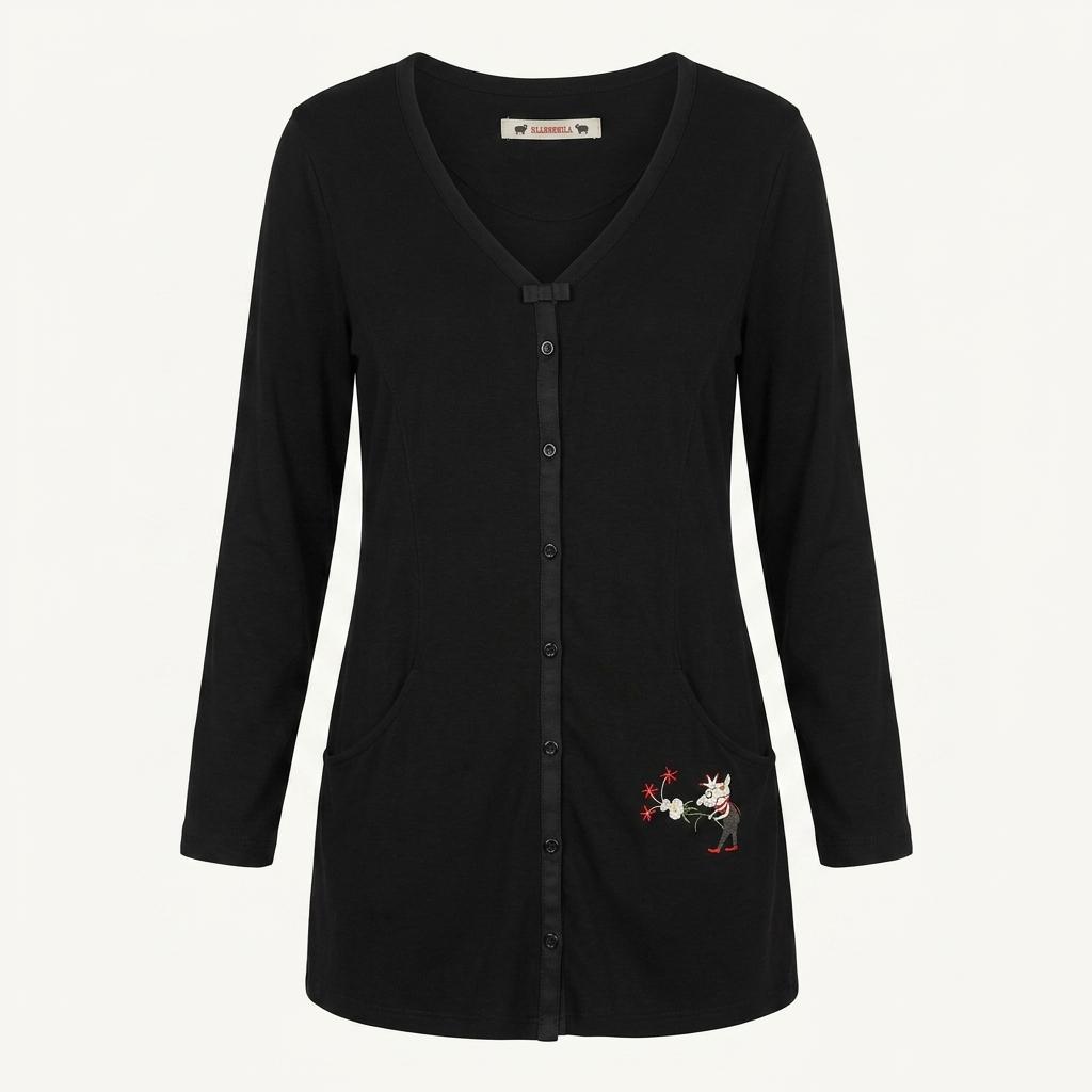 (80% 할인) OLLEBOREBLA 오레보레브라 point stitch black sna 1
