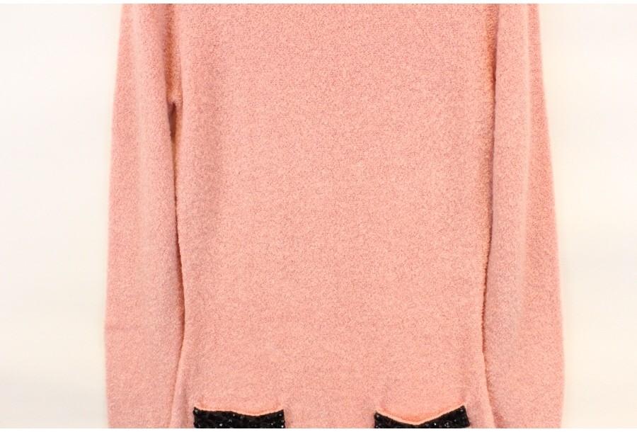 (90% 할인) CLATHAS 클라샤스 pink boucle onepiece 6