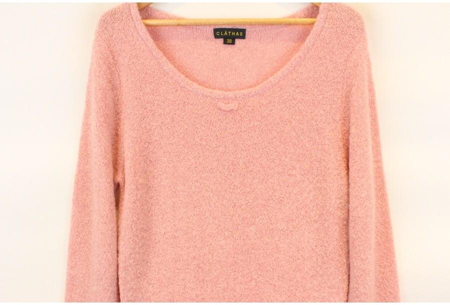 (90% 할인) CLATHAS 클라샤스 pink boucle onepiece 5