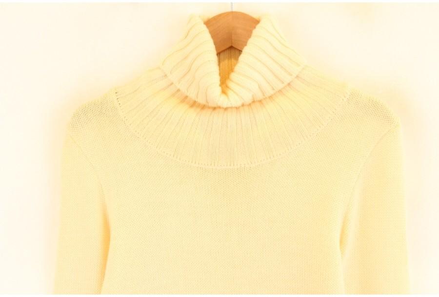 (89% 할인) HOKOMASE wool100% basic turtleneck knit 4