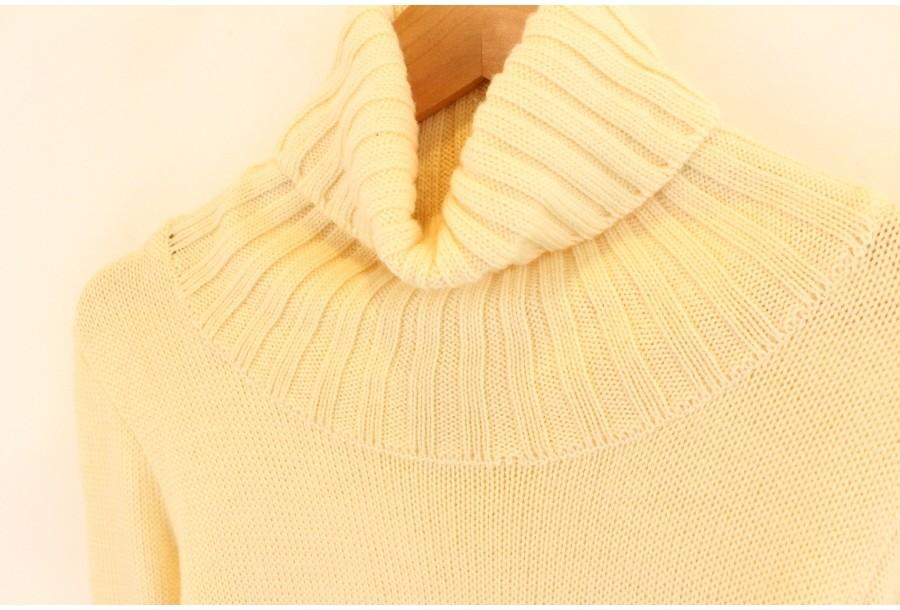(89% 할인) HOKOMASE wool100% basic turtleneck knit 10