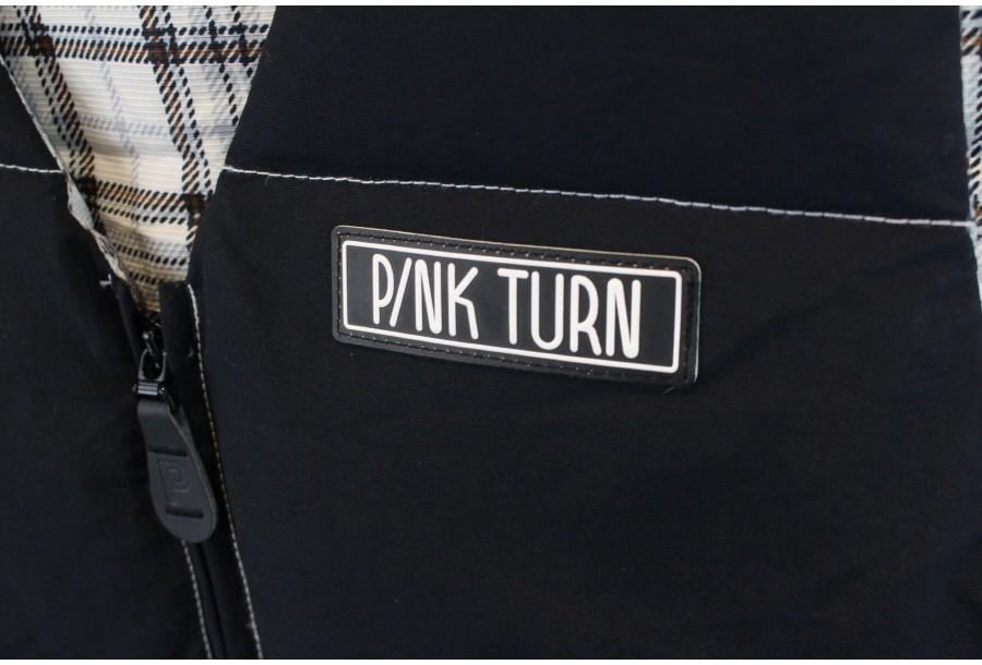 (80% 할인) PINK TURN Logo stitch patch Down zipup Pa 8