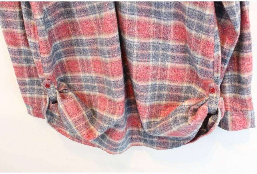 (90% 할인) Flash cotton100% check pattern shirts 9