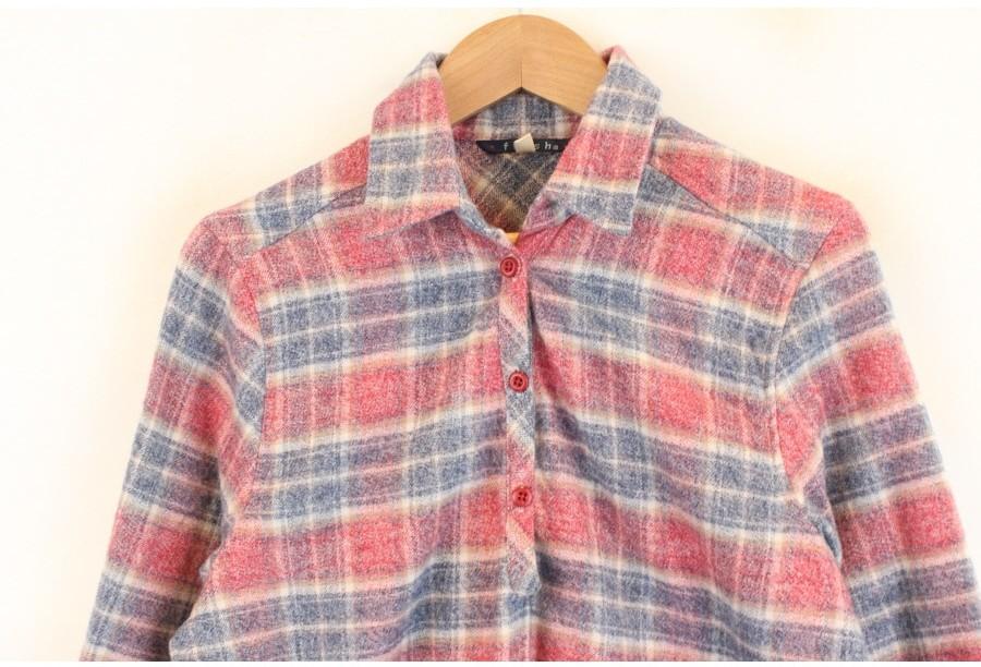 (90% 할인) Flash cotton100% check pattern shirts 4