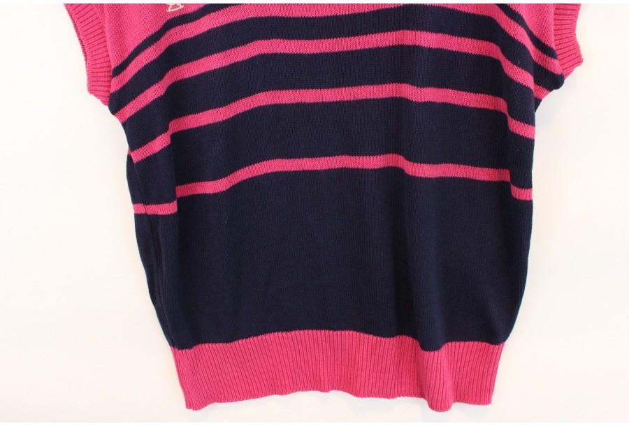 (89% 할인) TYCHEZ VINTAGE stitch pink pattern knit 7