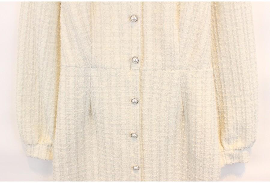 (89% 할인) DAZY vintage button tweed onepiece 8
