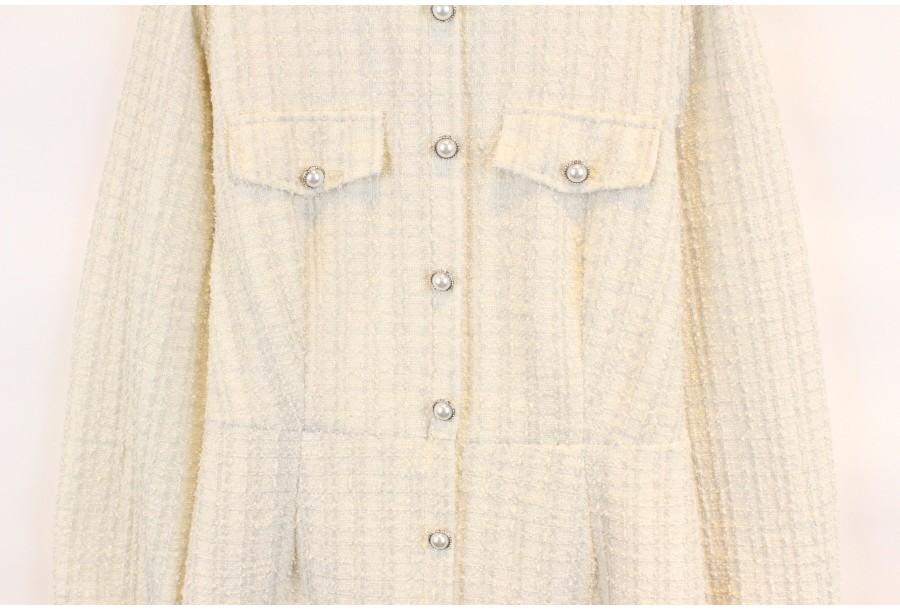 (89% 할인) DAZY vintage button tweed onepiece 7