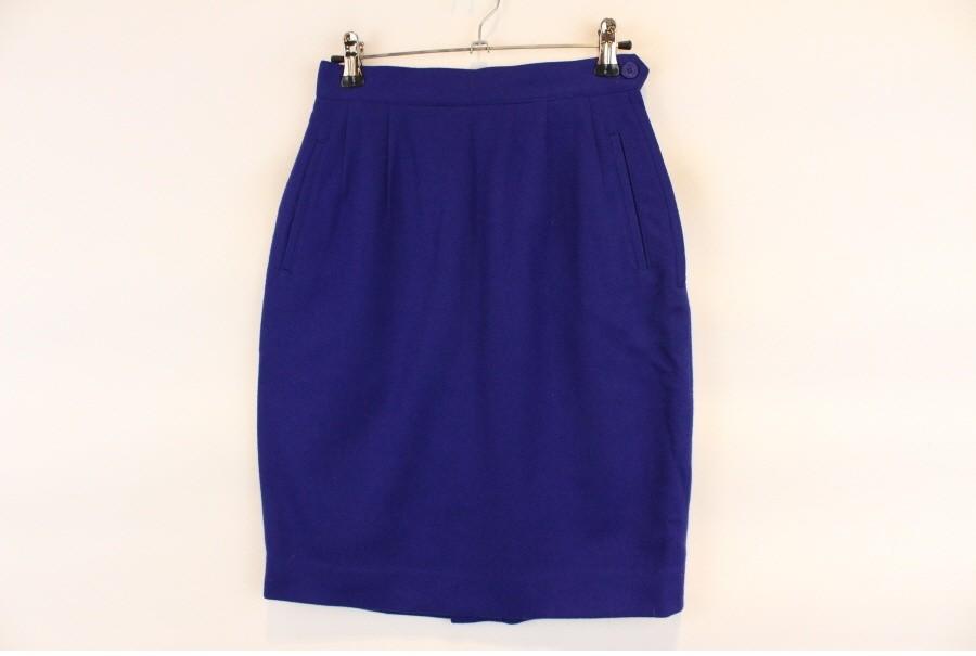 (90% 할인) HARTFORD GENERATION wool90% blue skirt 2