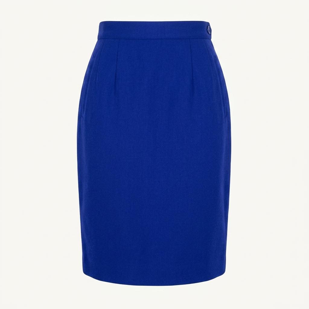 (90% 할인) HARTFORD GENERATION wool90% blue skirt 1