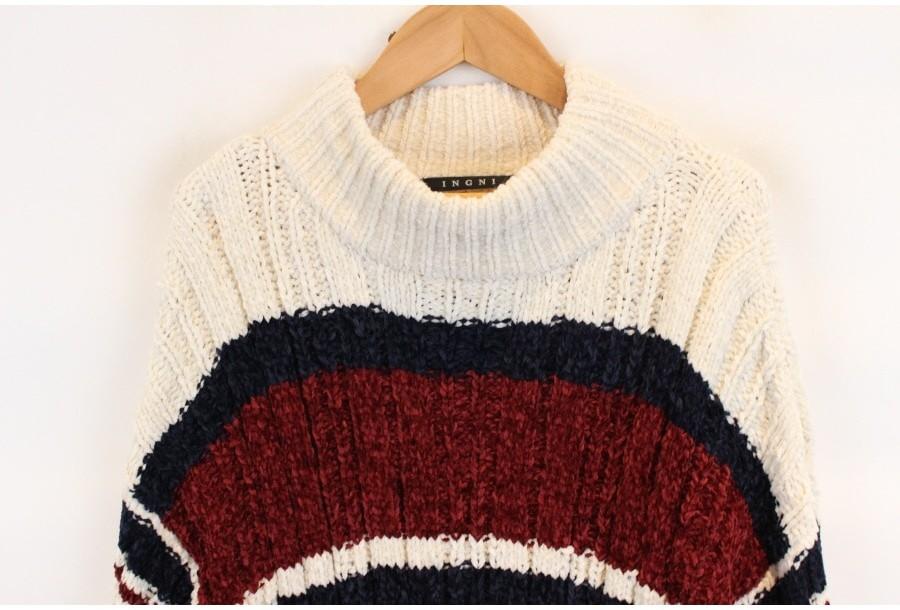 (89% 할인) INGNI color pattern knit 5