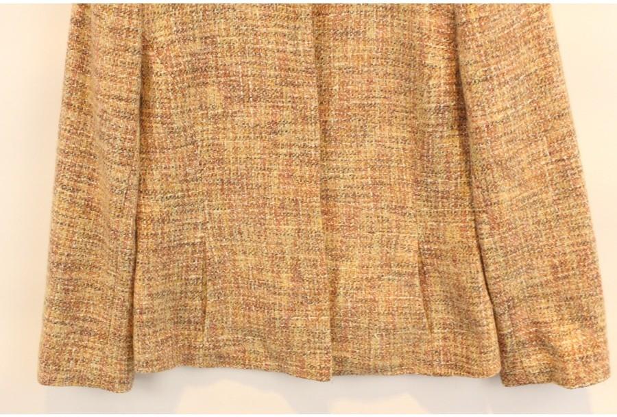 (90% 할인) BLUE BELL wool76% Tweed jacket+skirt setu 6