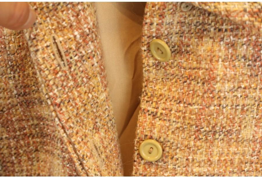 (90% 할인) BLUE BELL wool76% Tweed jacket+skirt setu 9