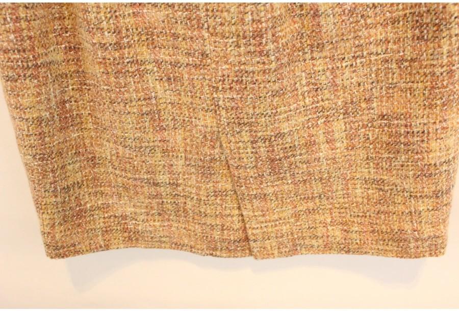 (90% 할인) BLUE BELL wool76% Tweed jacket+skirt setu 3