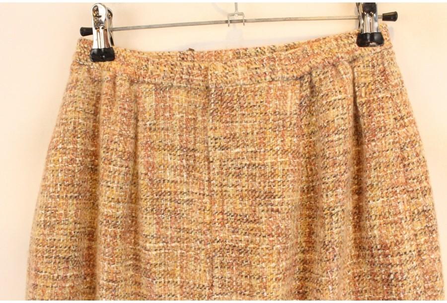 (90% 할인) BLUE BELL wool76% Tweed jacket+skirt setu 11