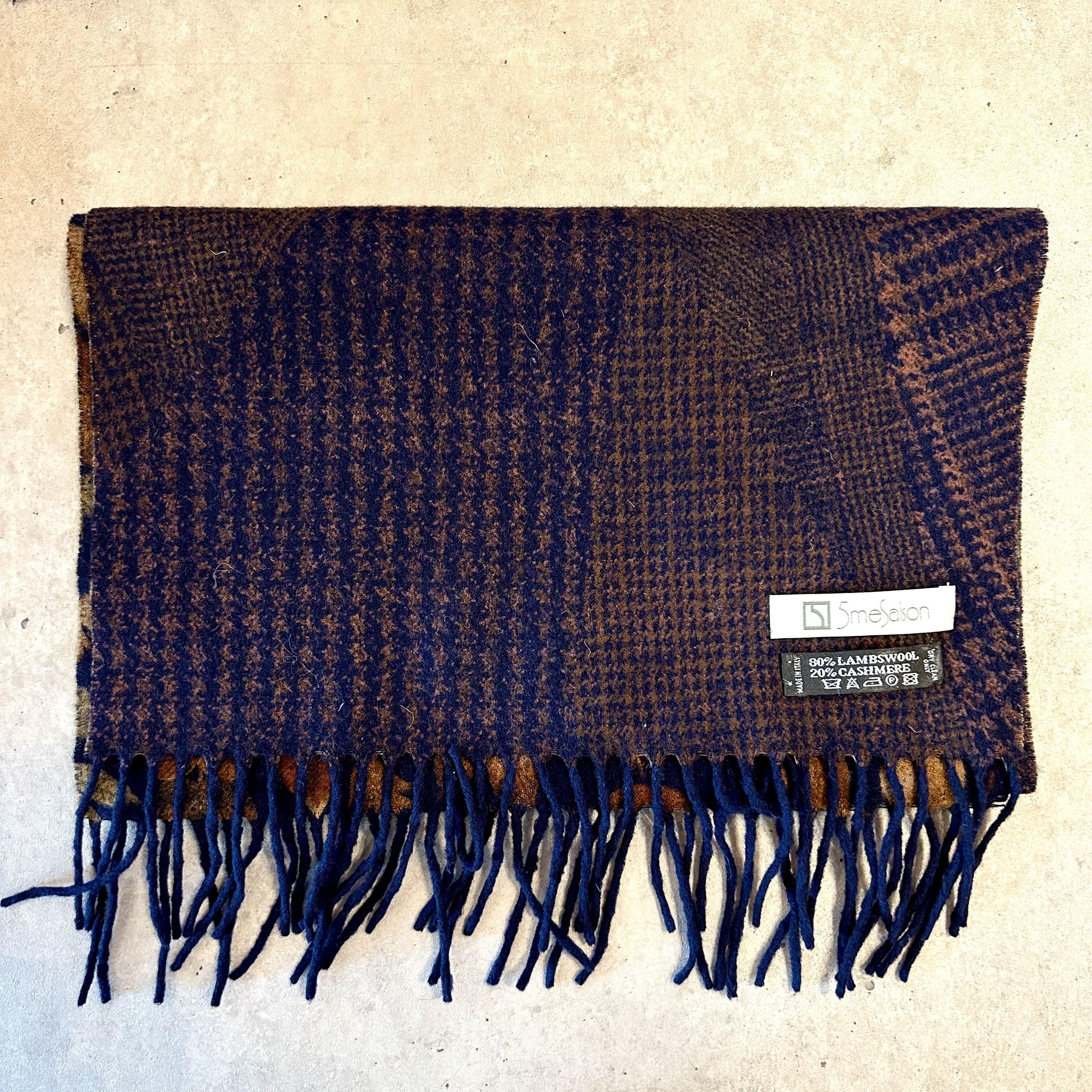 5meSaison LAMBSWOOL80% CASHMERE20% 캐시미어 Muffler [M 2