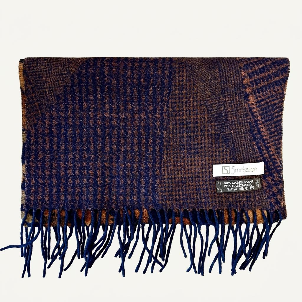 5meSaison LAMBSWOOL80% CASHMERE20% 캐시미어 Muffler [M 1