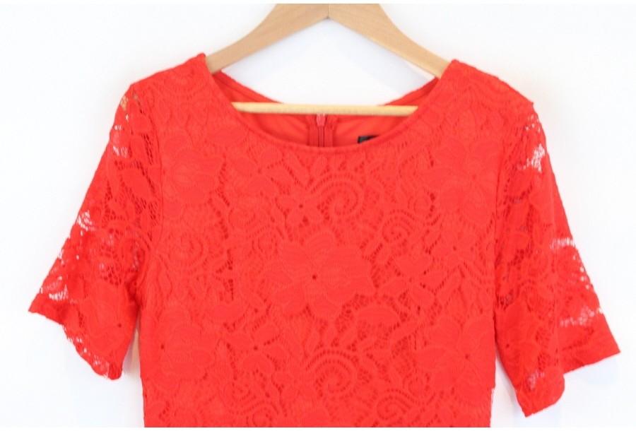 (90% 할인) Dress Tells flower pattern lace onepiece 4