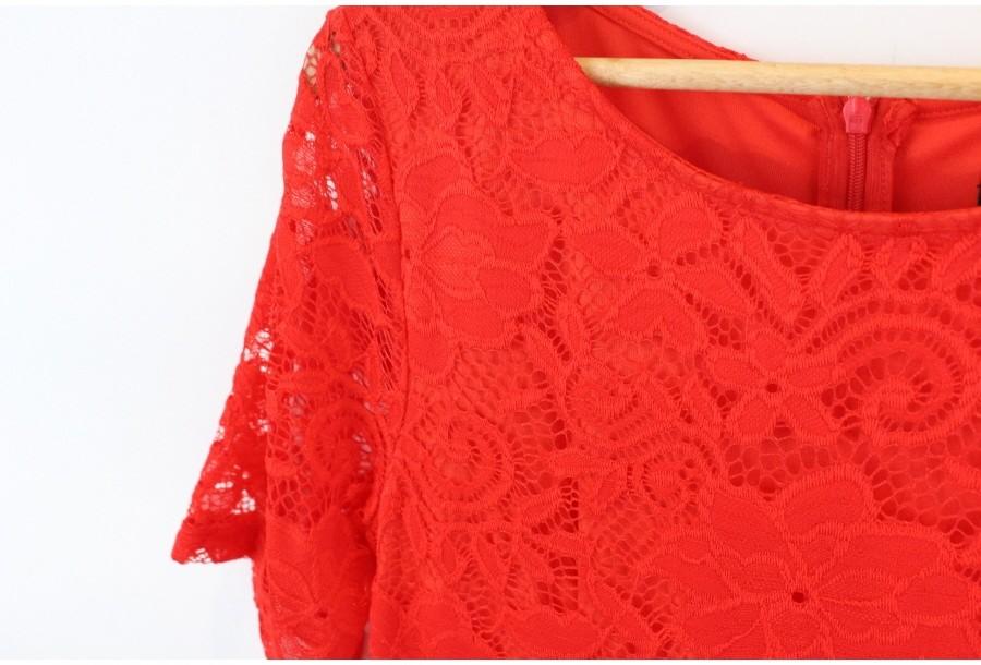 (90% 할인) Dress Tells flower pattern lace onepiece 9