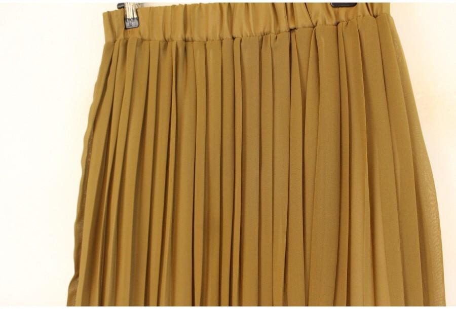 (88% 할인) Samansa Mos2 Blue pleats skirt 9
