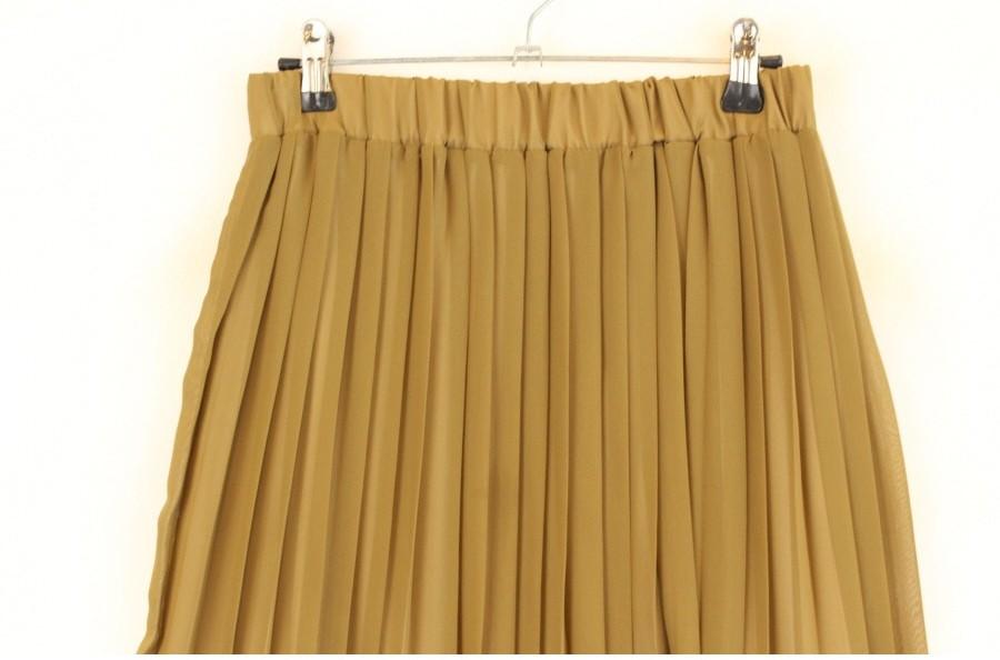 (88% 할인) Samansa Mos2 Blue pleats skirt 4