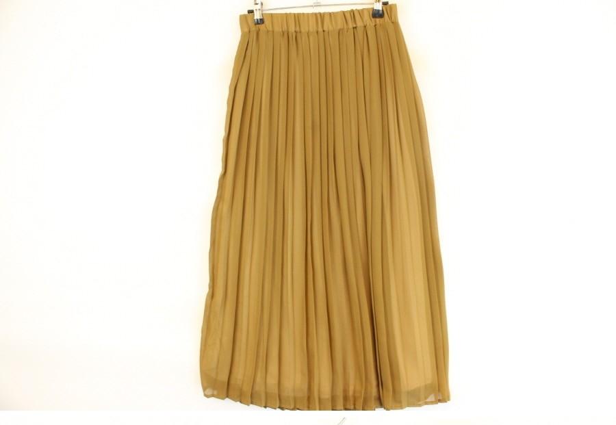 (88% 할인) Samansa Mos2 Blue pleats skirt 2
