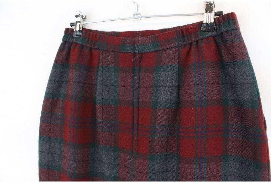 (89% 할인) JANE MORE check pattern skirt 9
