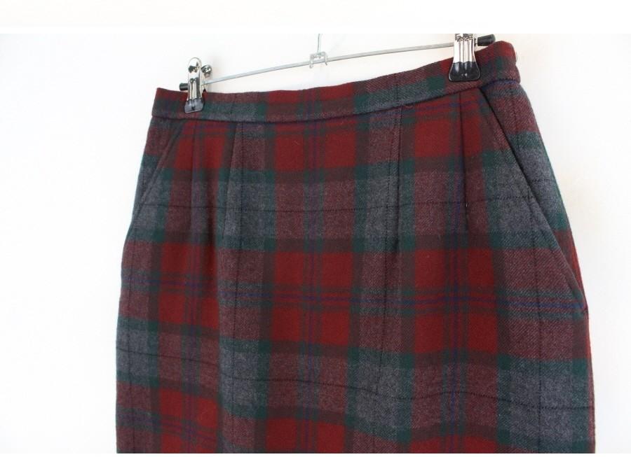 (89% 할인) JANE MORE check pattern skirt 8