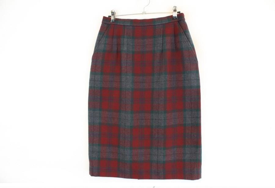 (89% 할인) JANE MORE check pattern skirt 2