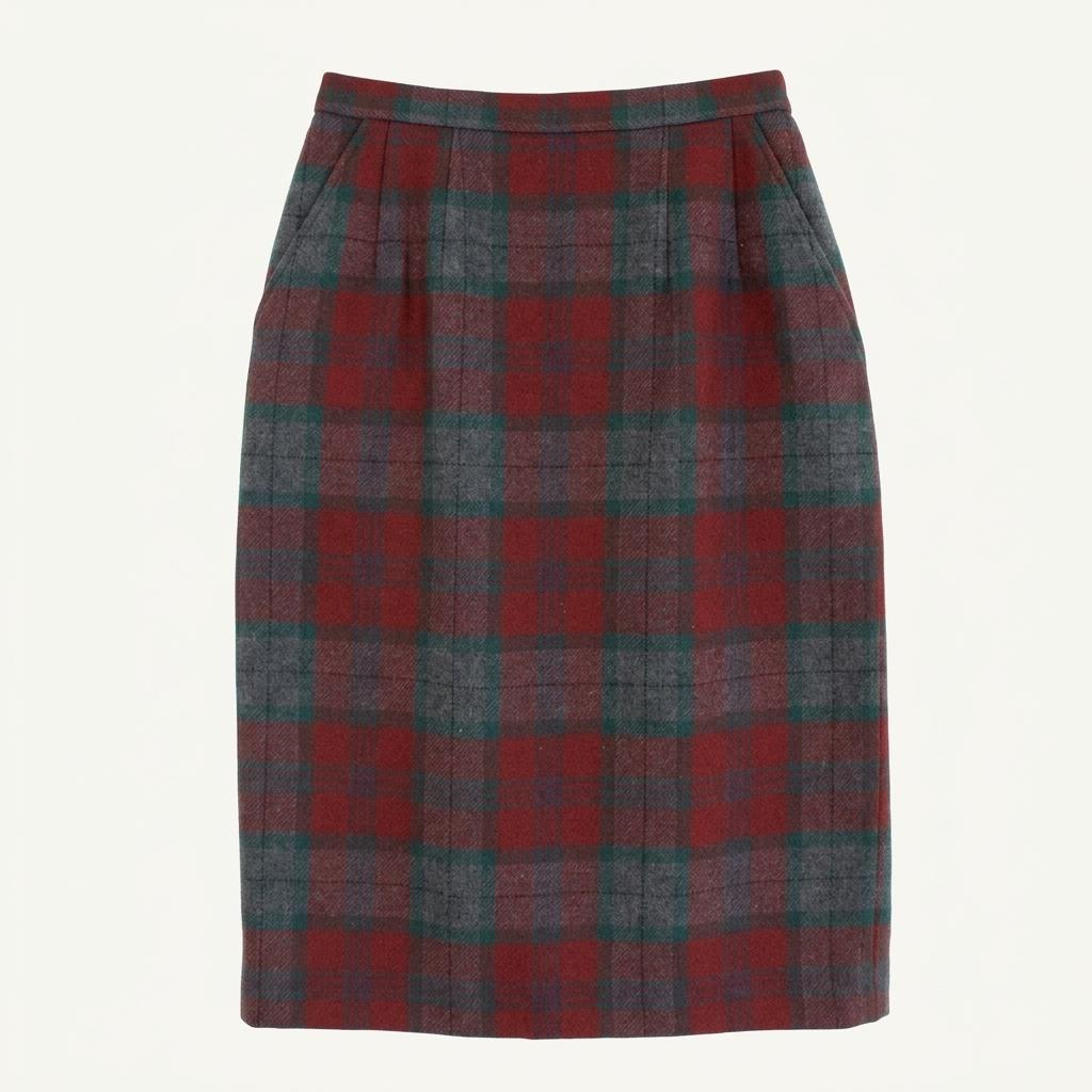 (89% 할인) JANE MORE check pattern skirt 1