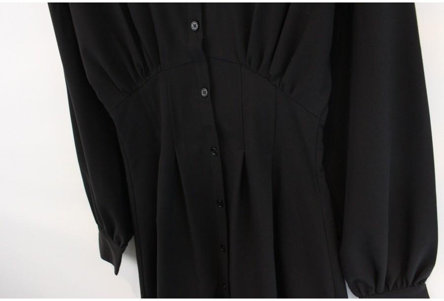 (80% 할인) RESExxY 리젝시 black color shirring blouse 10