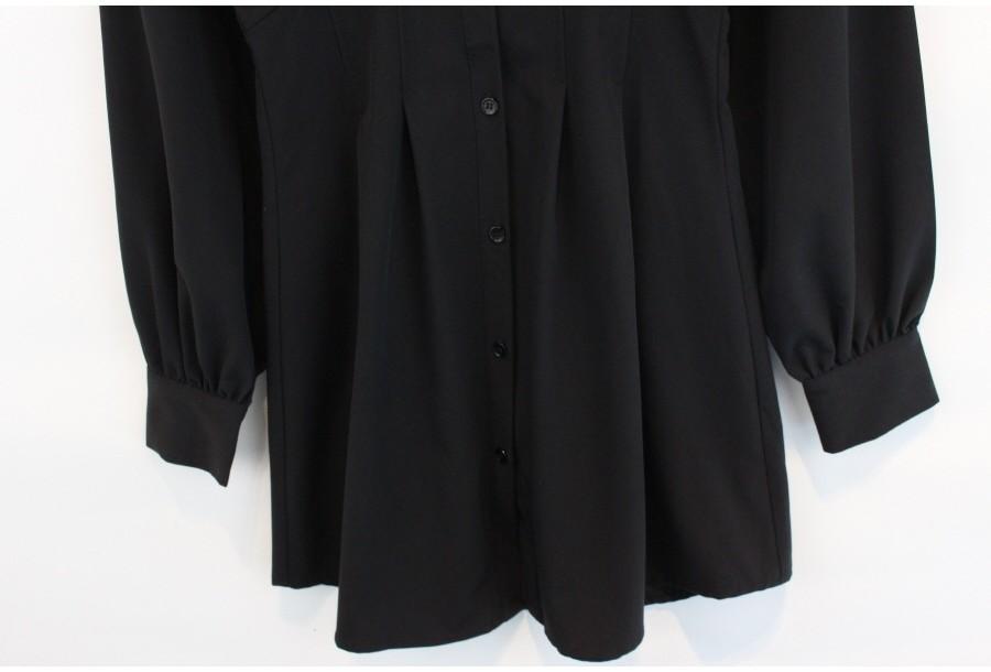 (80% 할인) RESExxY 리젝시 black color shirring blouse 7