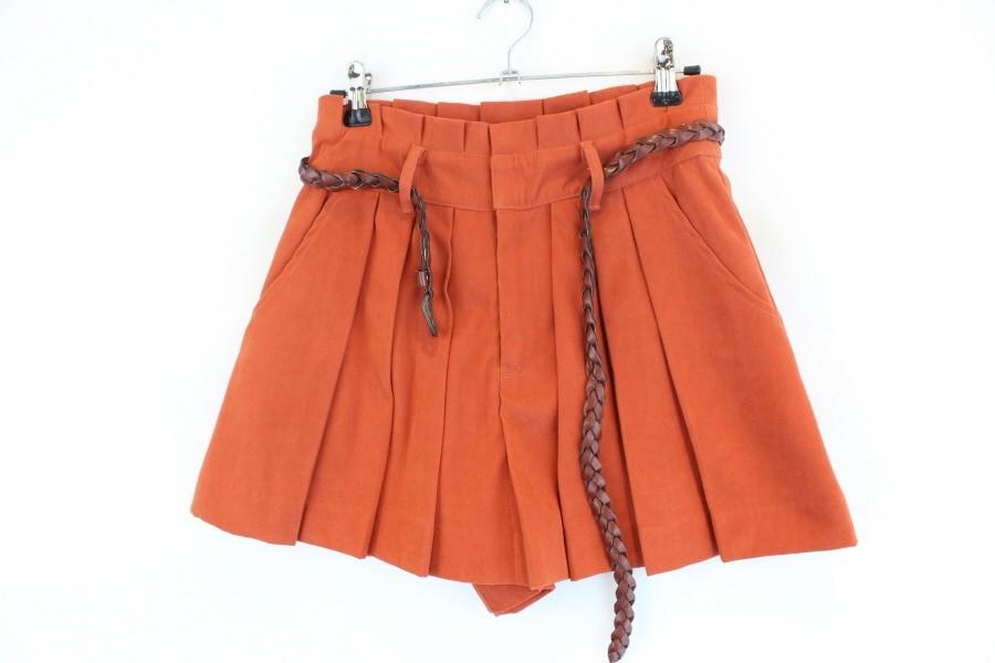 (78% 할인) ONE WAY beltid pleats shot pants 2