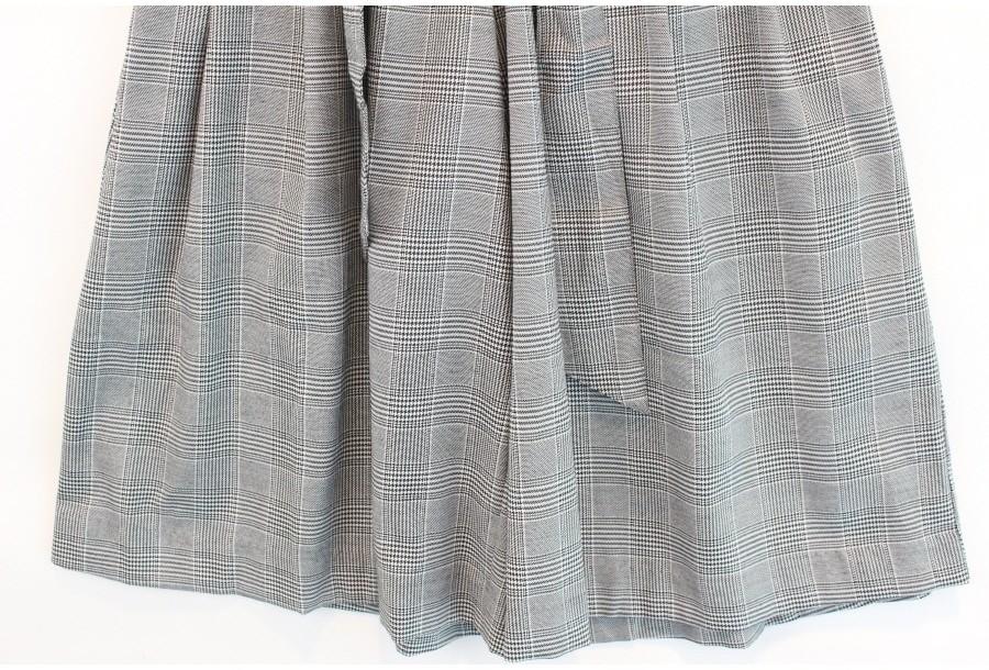(90% 할인) INGNI glen check pattern pants 글렌체크 패턴 와이 7