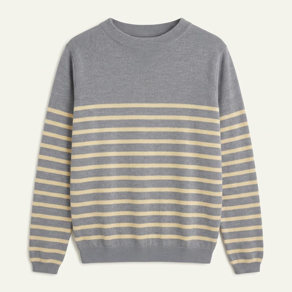 (88% 할인) UNITED ARROWS 유나이티드 애로우즈 스트라이프 패턴니트 1