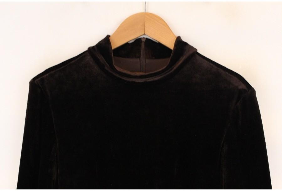 (90% 할인) Harned Rayon+Nylon dark brown onepiece 5