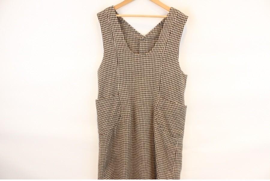 (88% 할인) TYCHEZ VINTAGE hound tooth check onepiece 2