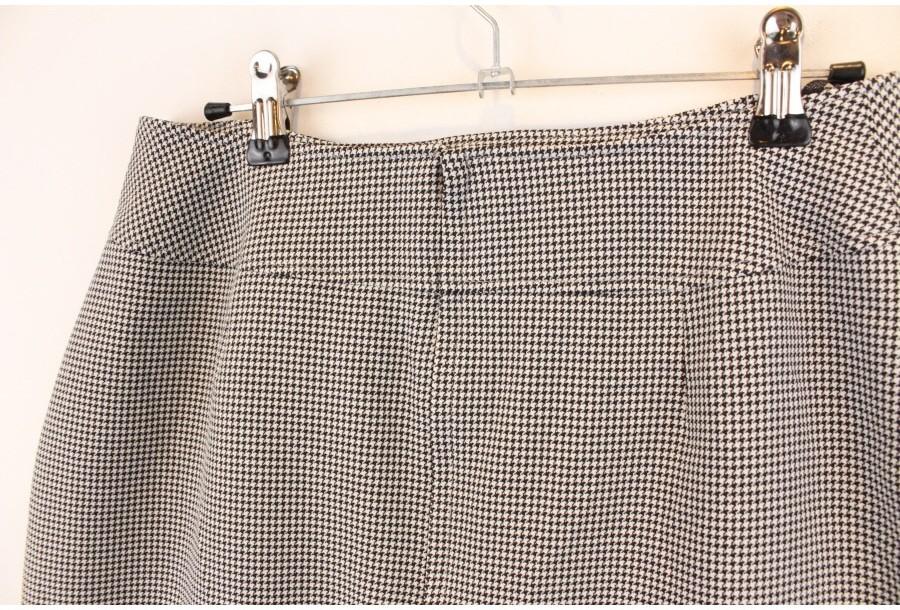 (90% 할인) TYCHEZ VINTAGE hound tooth check skirt 7