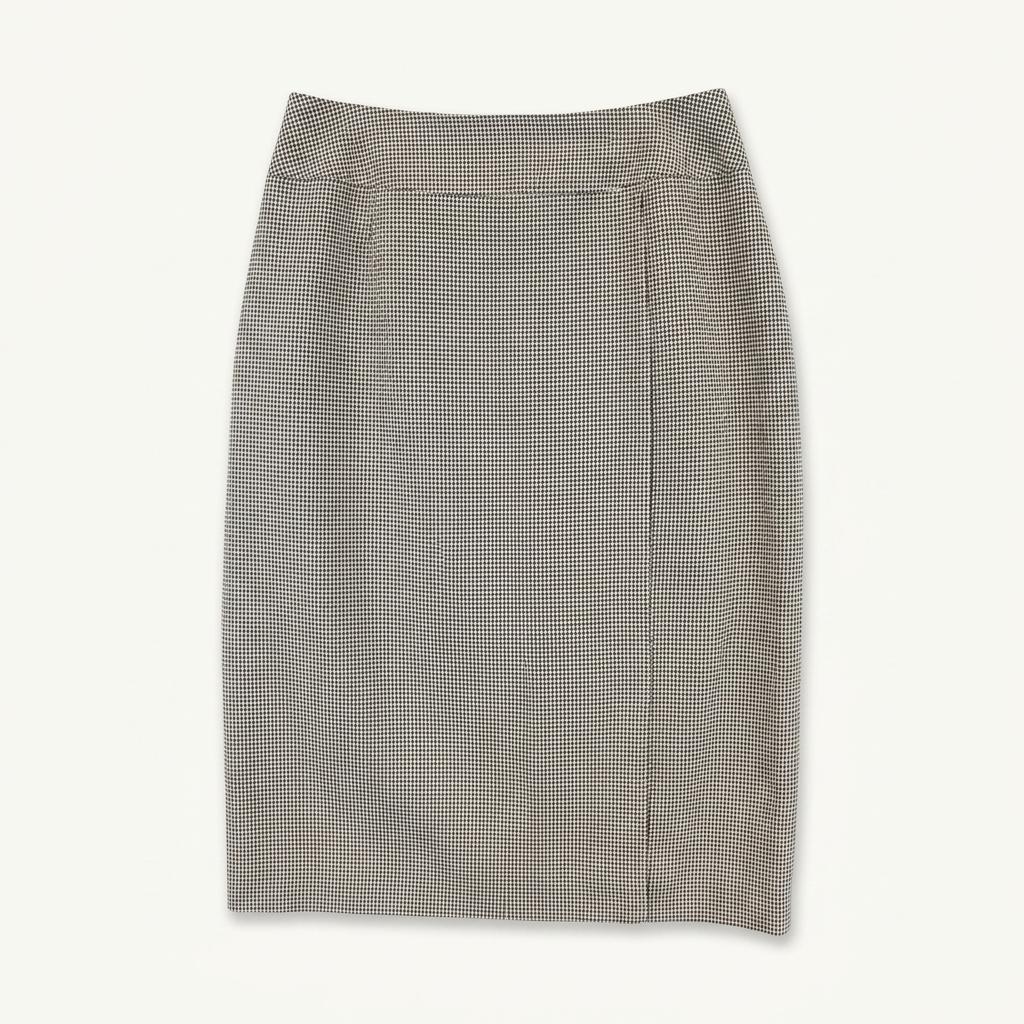 (90% 할인) TYCHEZ VINTAGE hound tooth check skirt 1
