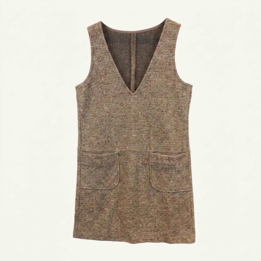 (90% 할인) ELLE mohair5% Bokashi sleeveless onepiece 1