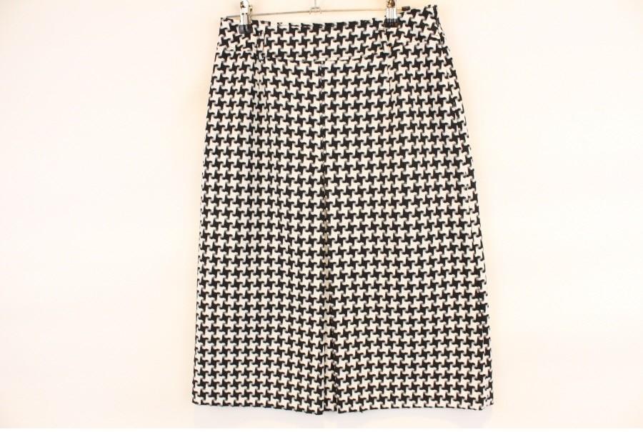 (88% 할인) POSHPOPPTE black+white pattern skirt 2
