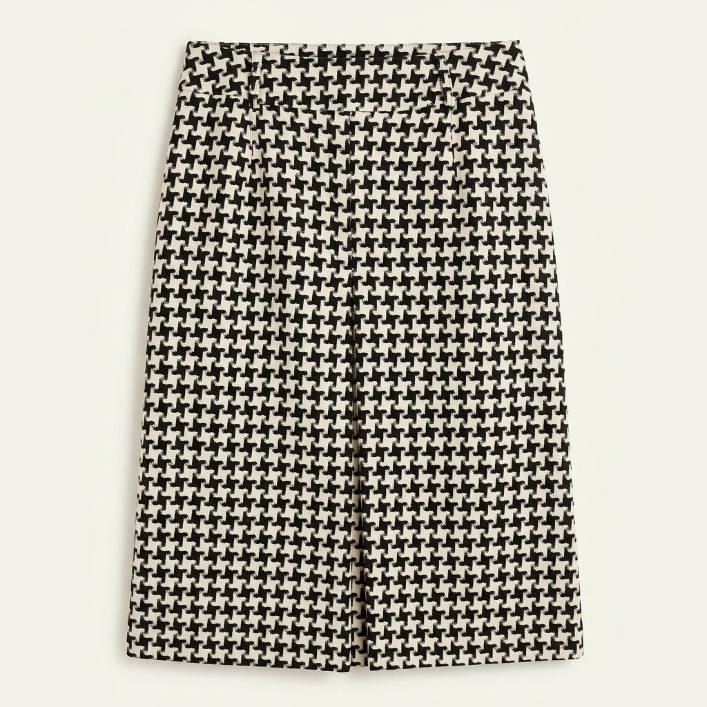 (88% 할인) POSHPOPPTE black+white pattern skirt 1