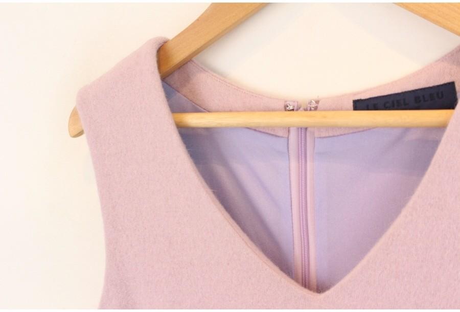 (89% 할인) LE CIEL BLEU 르 씨엘 블루 wool+angora pink sle 9