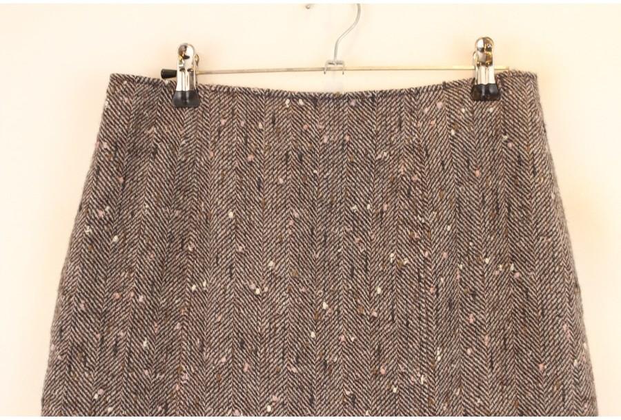 (90% 할인) SEPIA DOLL wool75% tweed skirt 4