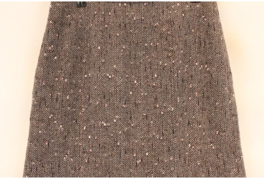 (90% 할인) SEPIA DOLL wool75% tweed skirt 5