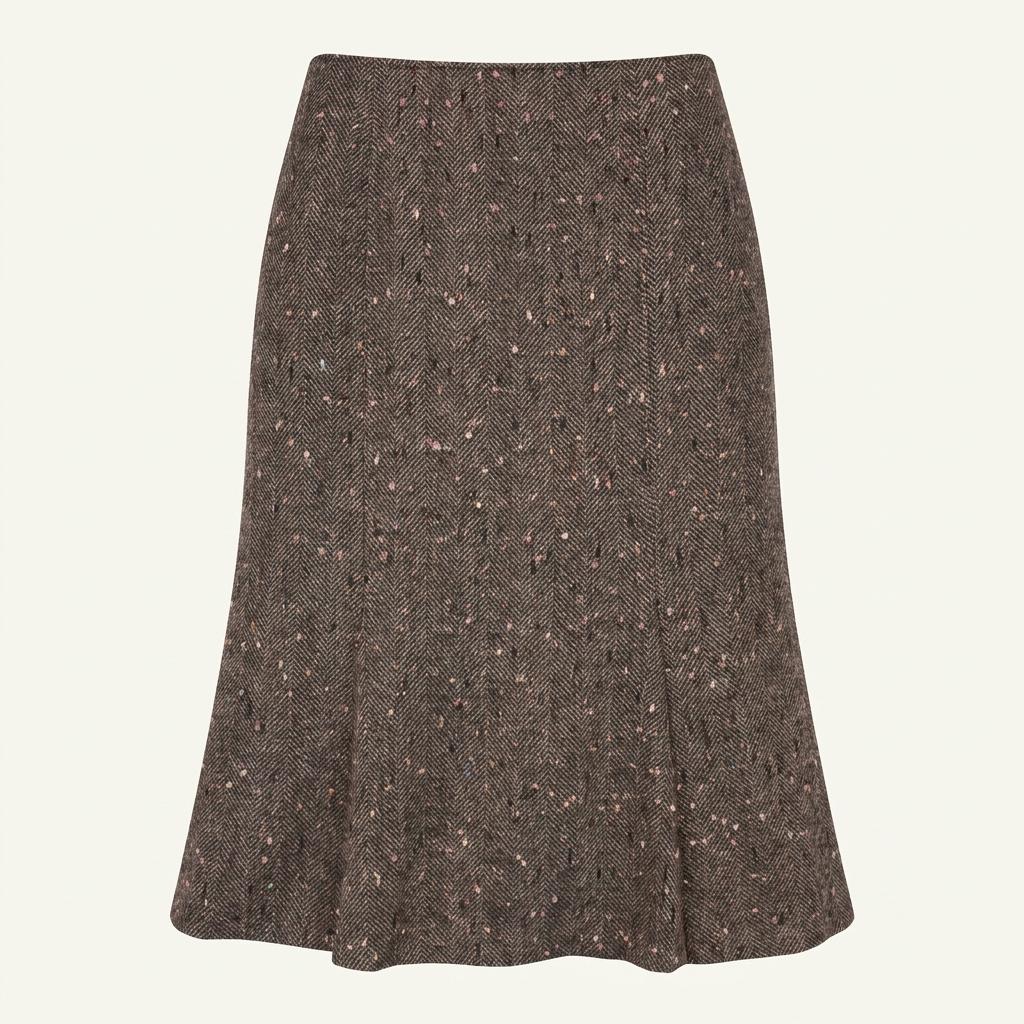 (90% 할인) SEPIA DOLL wool75% tweed skirt 1