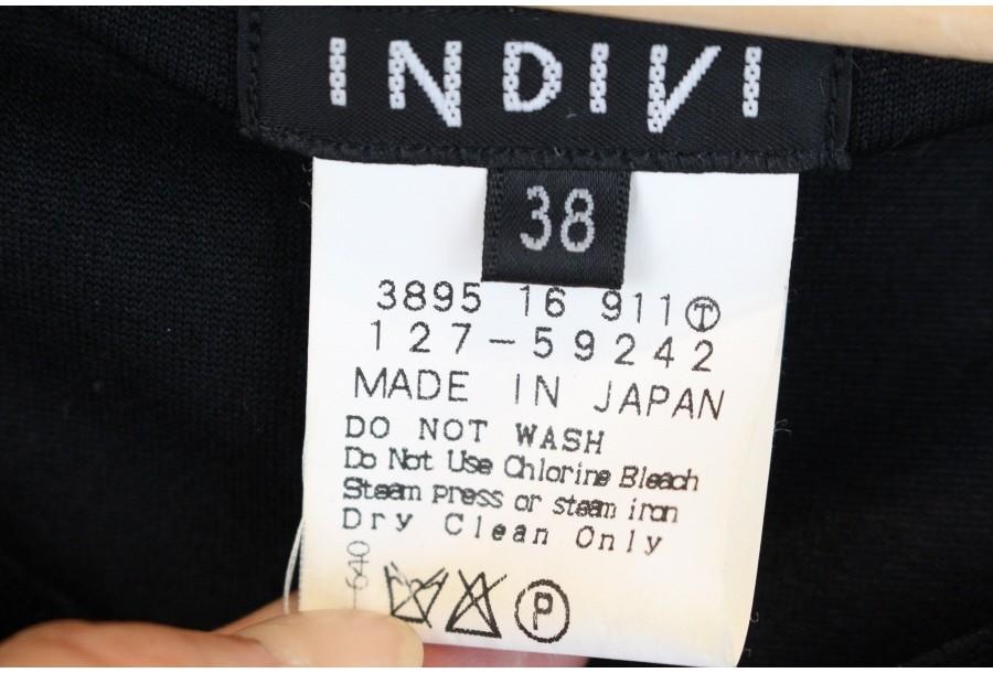 (89% 할인) INDIVI triacetate + poly black sleeveless 8
