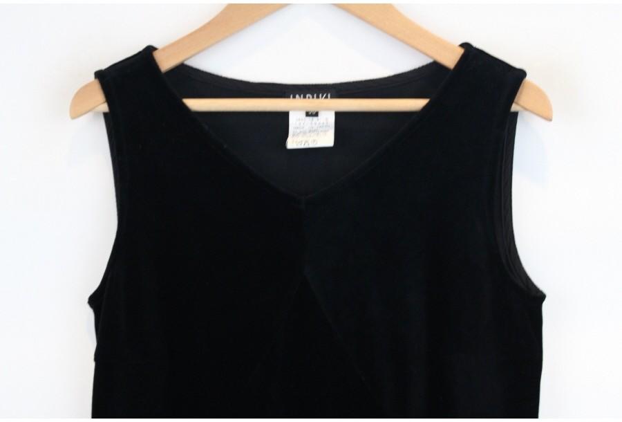 (89% 할인) INDIVI triacetate + poly black sleeveless 3
